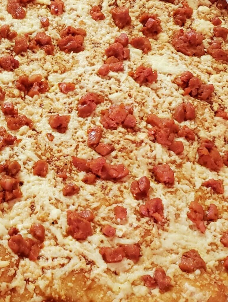 Pizza Familiar de Jamón y Queso