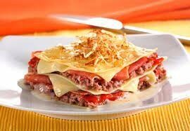 Lasaña de Jamón, Queso y Pesto