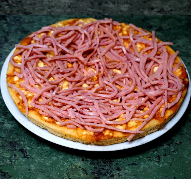 Pizza doble jamón