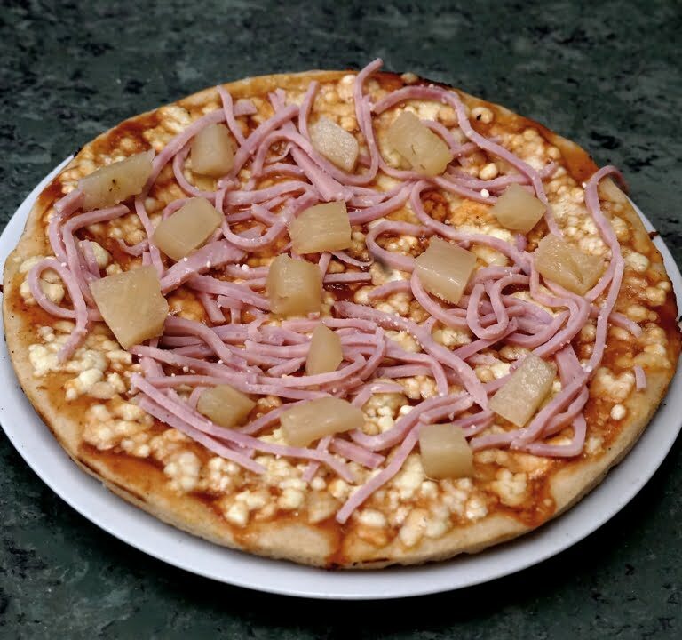 Pizza hawaiana