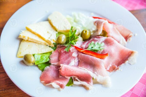 Entremés de Jamón y Queso