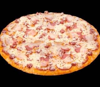 Pizza con Jamón