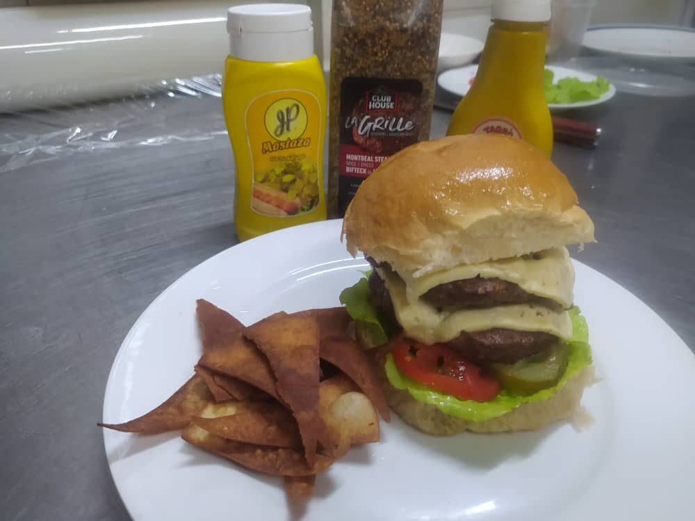 Hamburguesa clásica