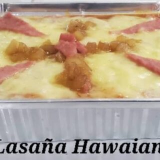 Lasaña Hawaiana