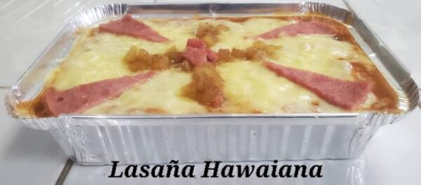 Lasaña Hawaiana