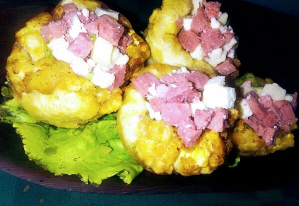 Tostón Relleno c/ Jamón y Queso