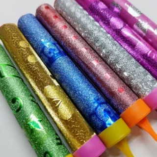 Vela volcánica decorada