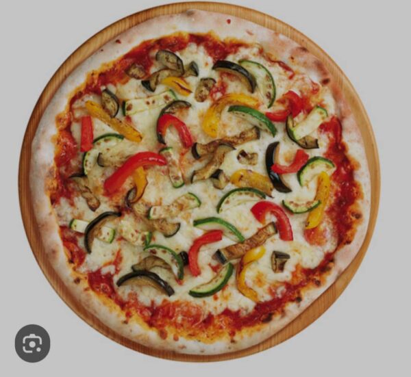 Pizza de vegetales