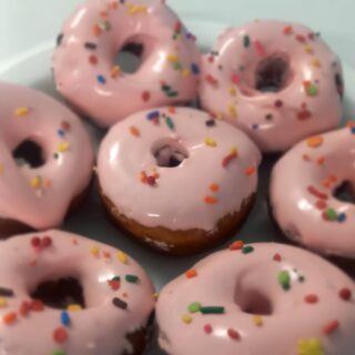 Donas de fresa