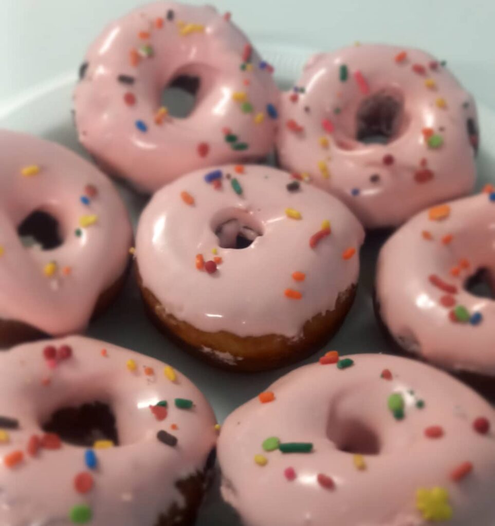 Donas de fresa