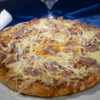Pizza con Bacón