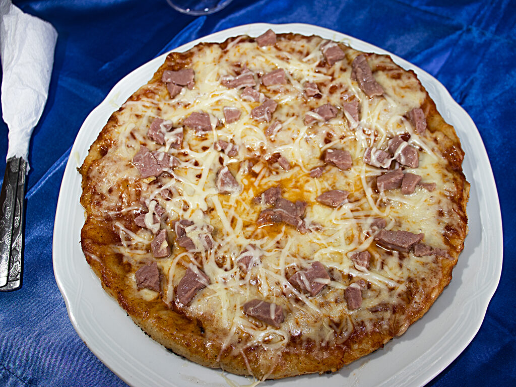 Pizza con Chorizo