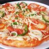 Pizza con vegetales