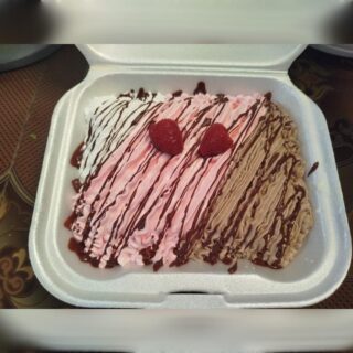 Torta tres leches arcoiris grande