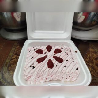 Torta tres leches fresa grande