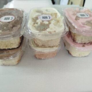 Tortas heladas pequeñas