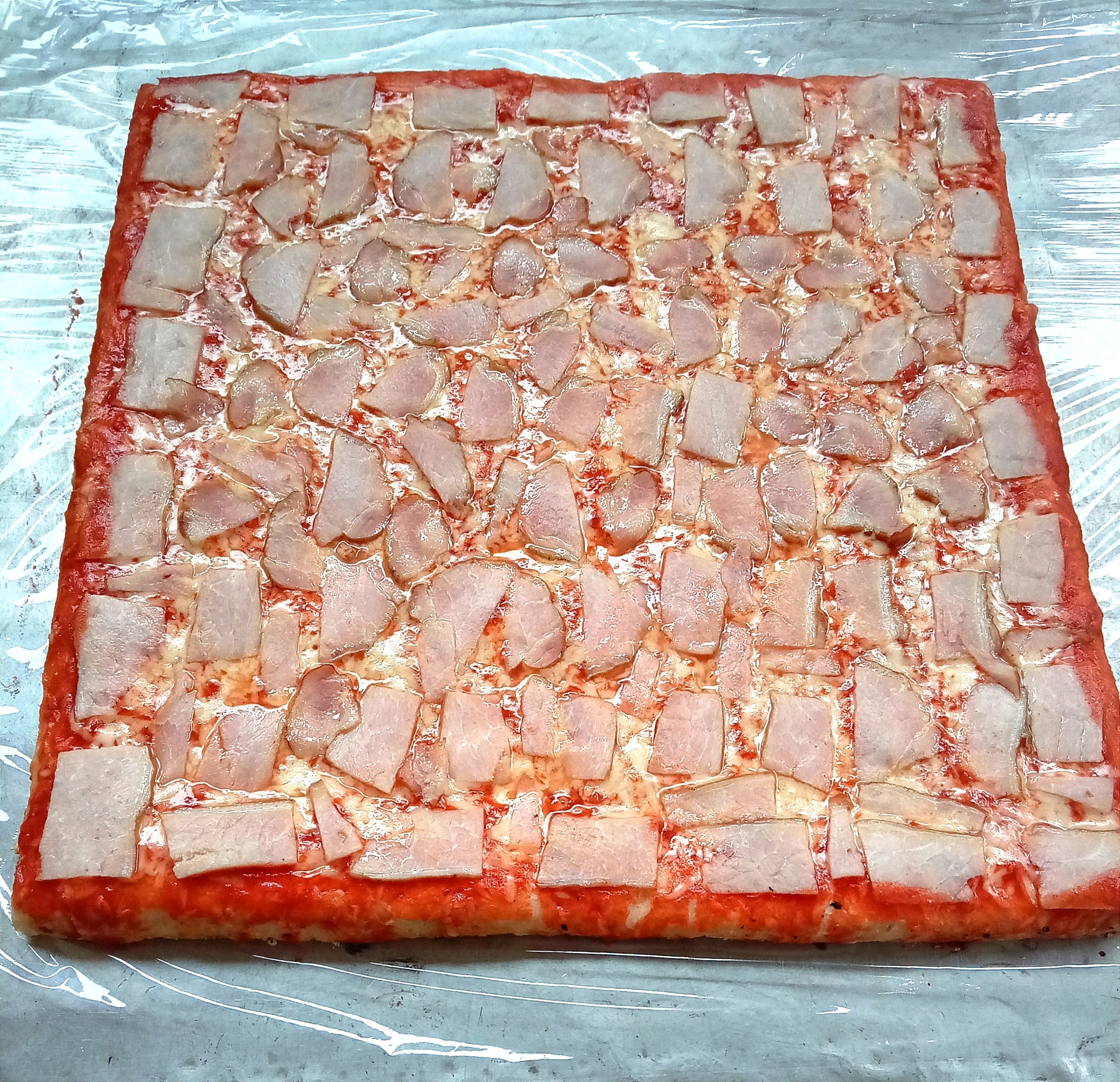 Pizza Familiar Lomo Ahumado Queso Criollo
